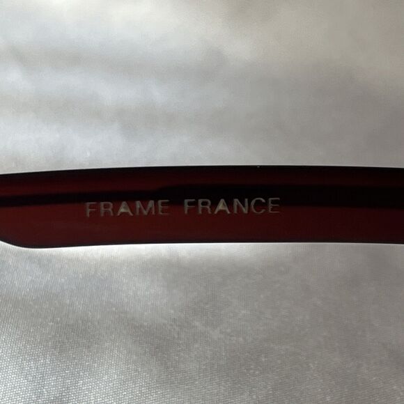 SS Big Sur 714 54 20 Eyeglass FRAME ONLY France Vintage Plastic - Picture 5 of 8